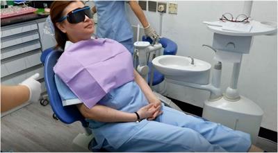 Application in the analysis of the occlusal force of free-end missing tooth implant restoration with T-SCAN III